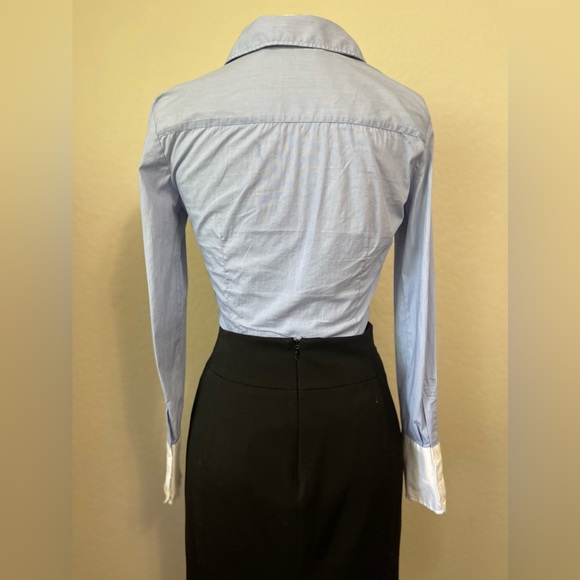 ZARA Basic Button down top - Picture 3 of 8